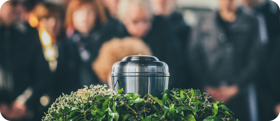 cremation ashes into pottery